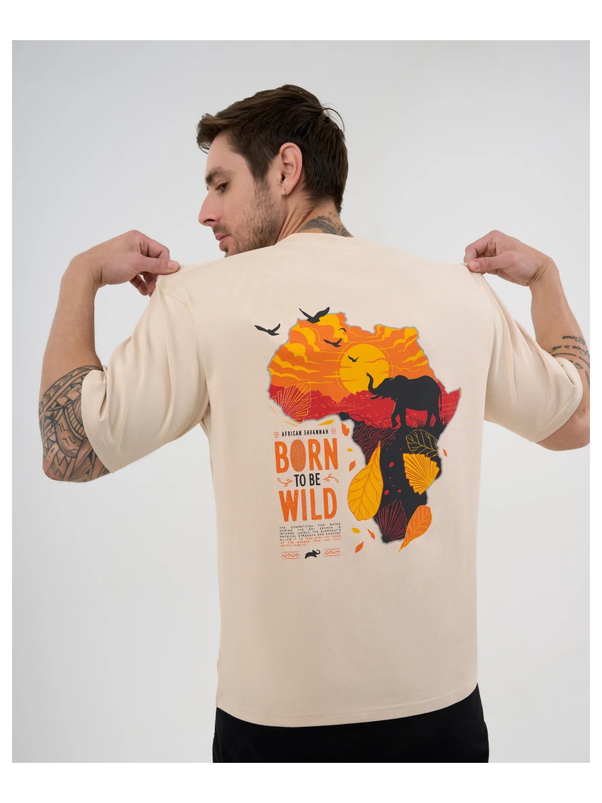 DISCOVERY Men’s Born To Be Wild Graphic Tee