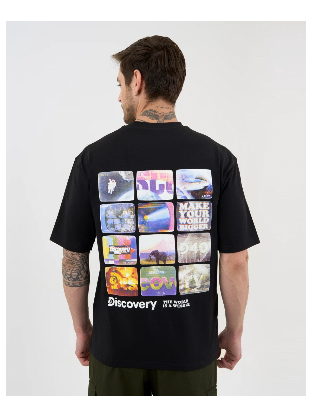 DISCOVERY Men’s Retro Graphic Tee