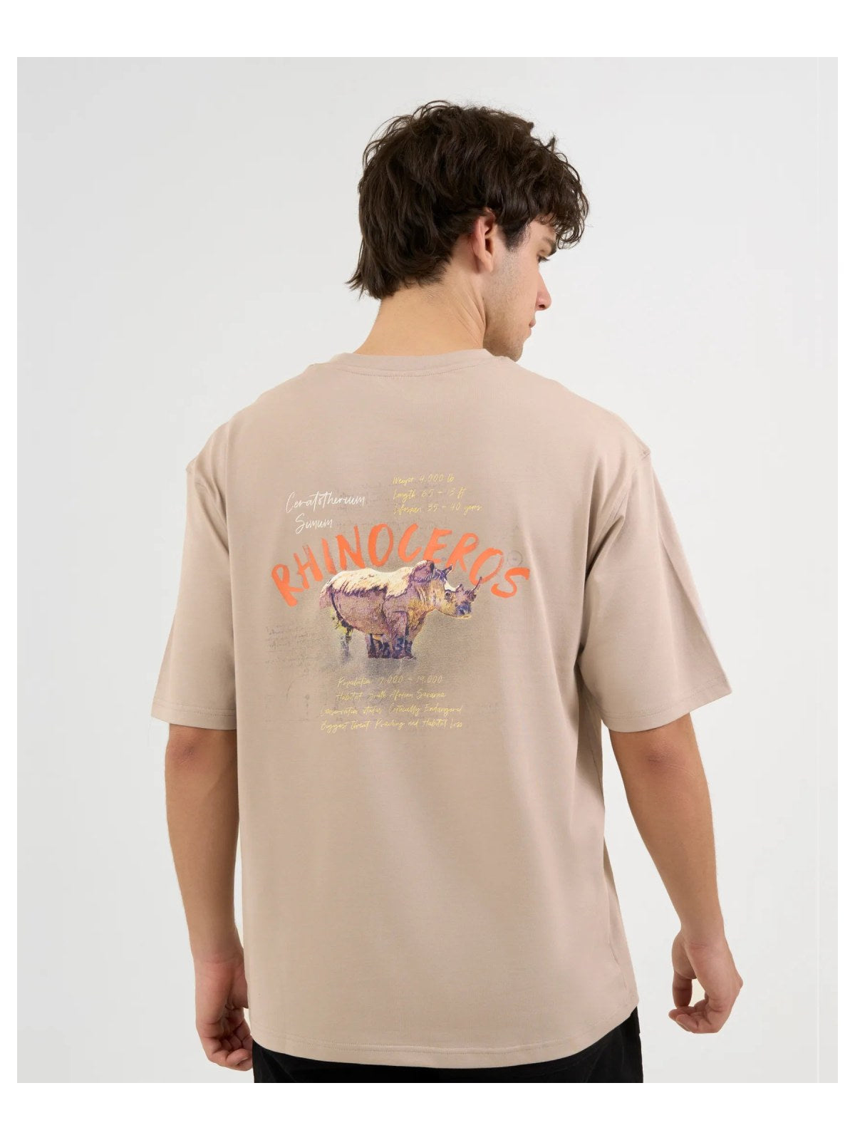 DISCOVERY Men’s Rhinoceros Graphic Tee