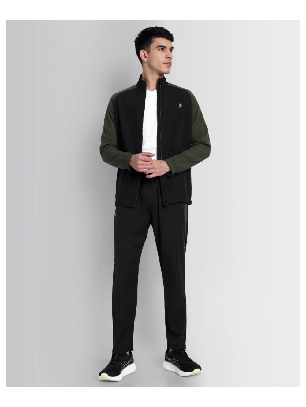 All Weather Essence Tracksuit in Black — DCYPHR