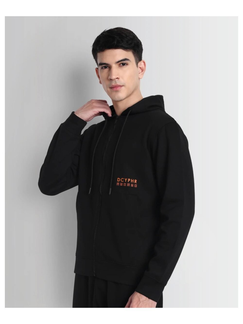 Decode Essentials Hoodie in Black — DCYPHR