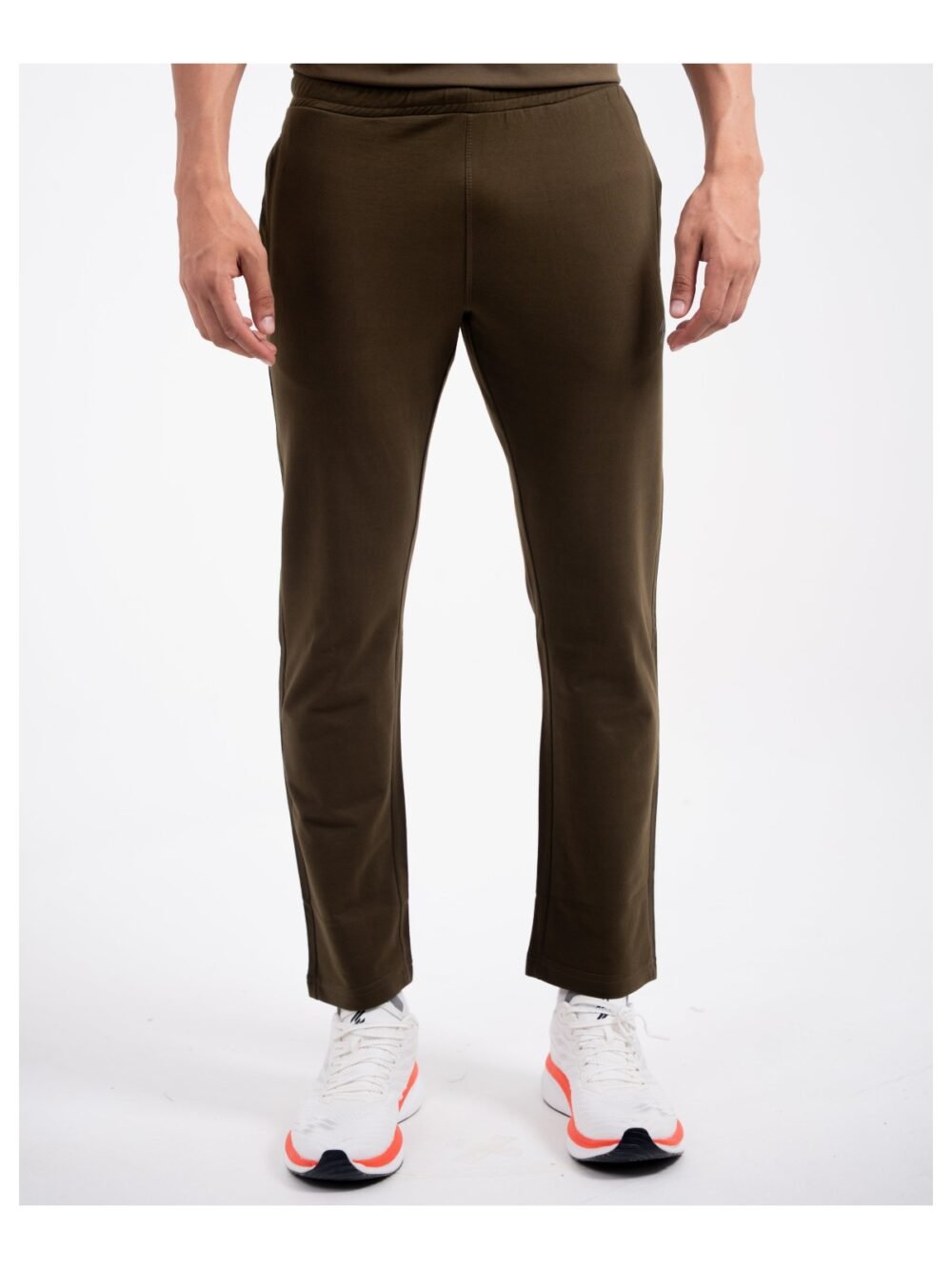 Men`s AllDay Terry Trackpants in Thatch Green — DCYPHR