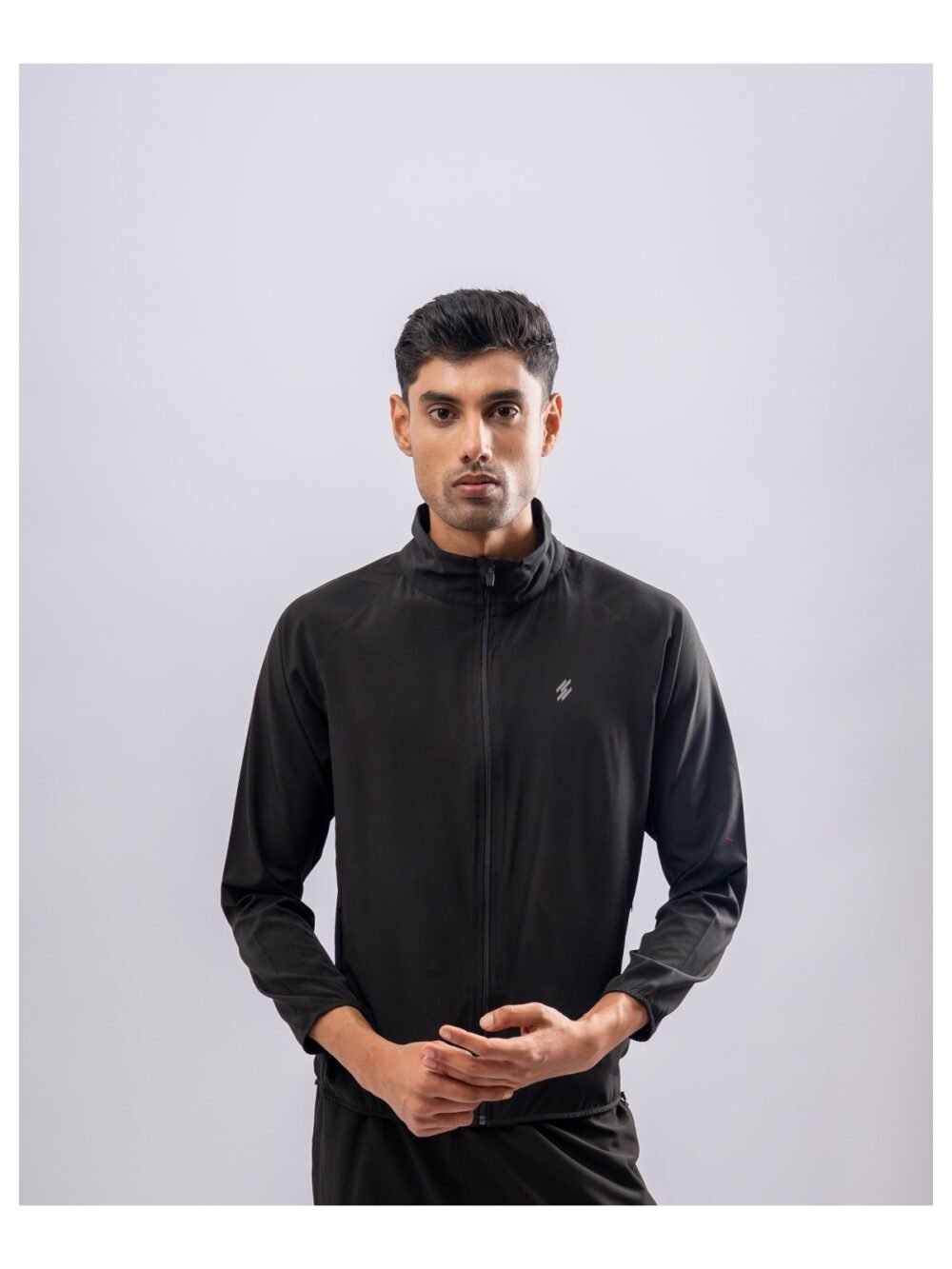 Men's Mono Flex Jacket in Black — DCYPHR