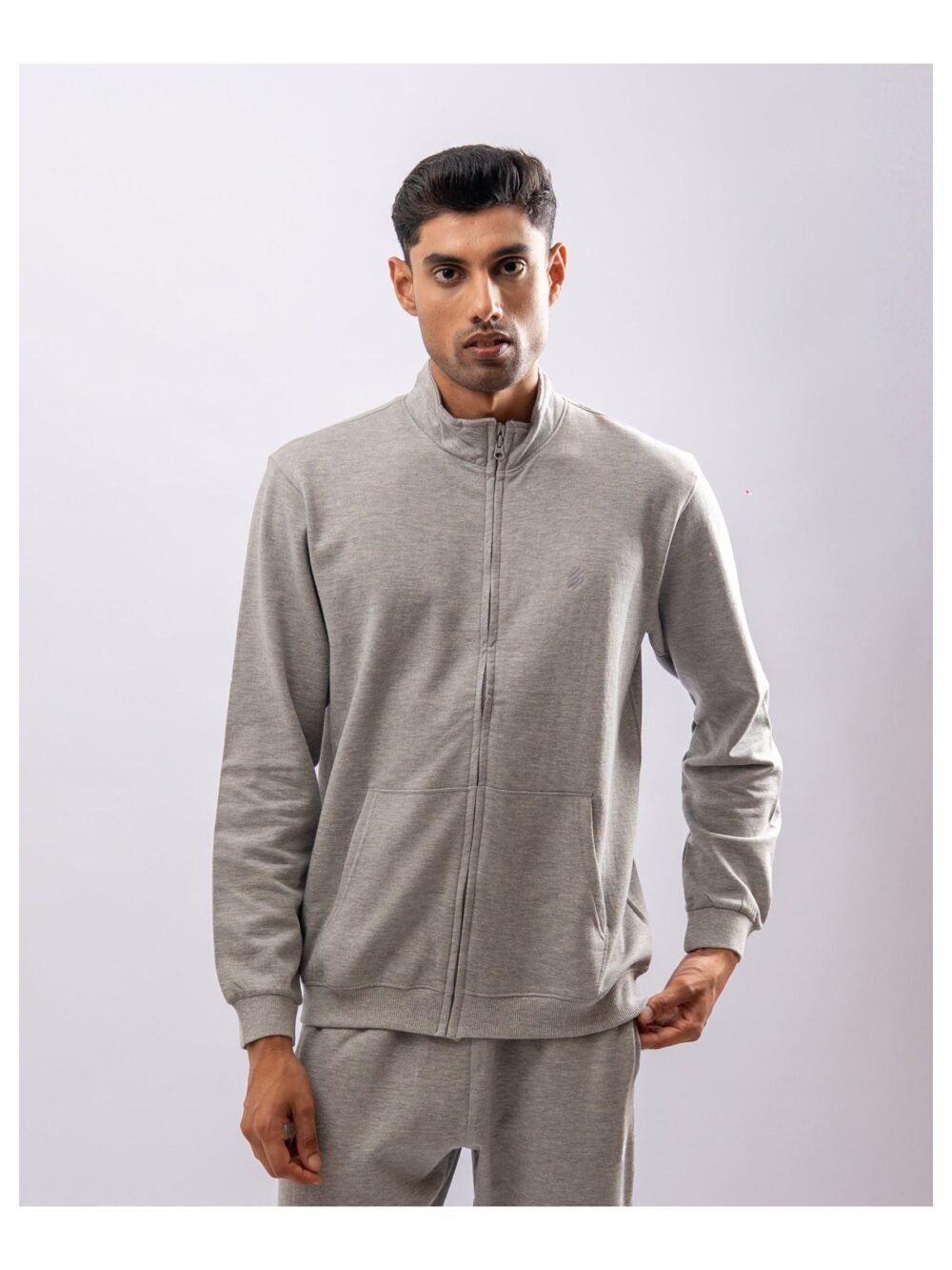 Men's WarmCloud Sweatshirt in Heather Grey — DCYPHR